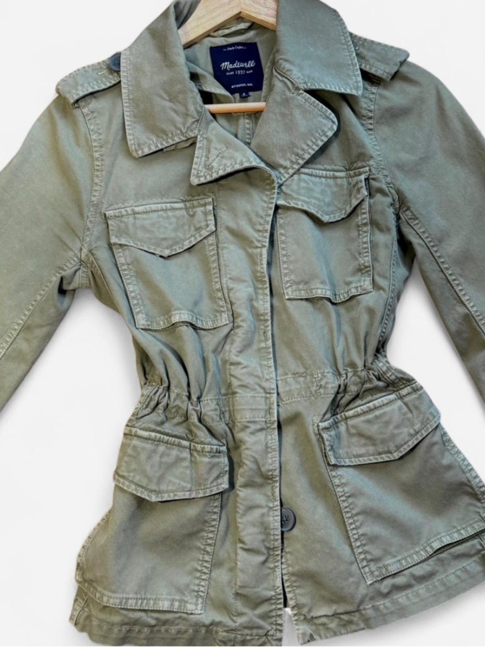 Madewell Olive Green Utility Field Jacket